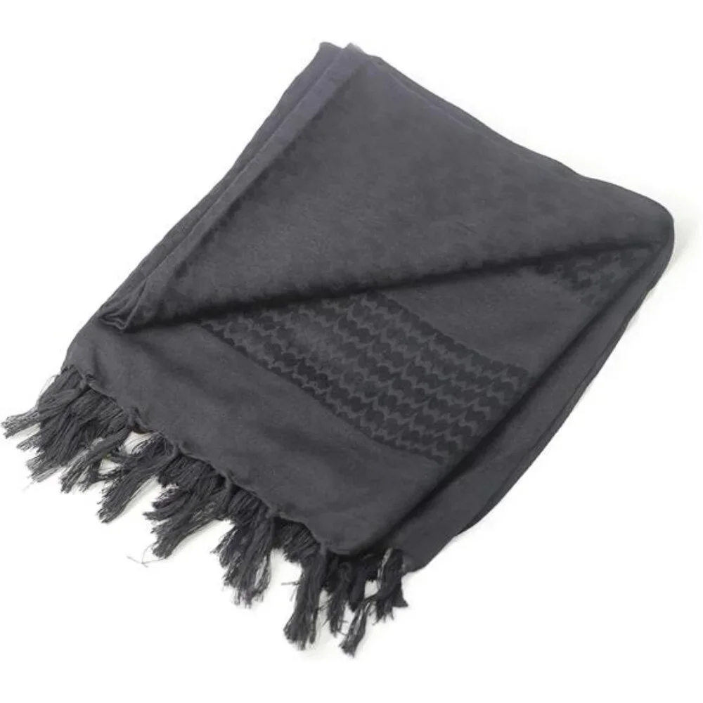 Military Shemagh Tactical Desert Scarf / 100% Cotton Keffiyeh Scarf Wrap